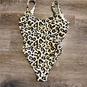 Abercrombie & Fitch Animal Print Swimsuit